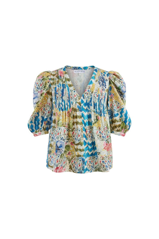 Irene Top in Morning Glory