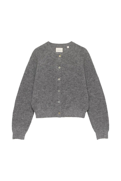 Petra Cardigan in Dark Heather Grey