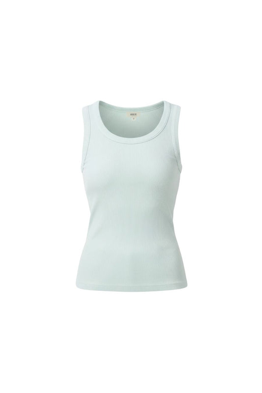 Poppy Tank in Mint Cream