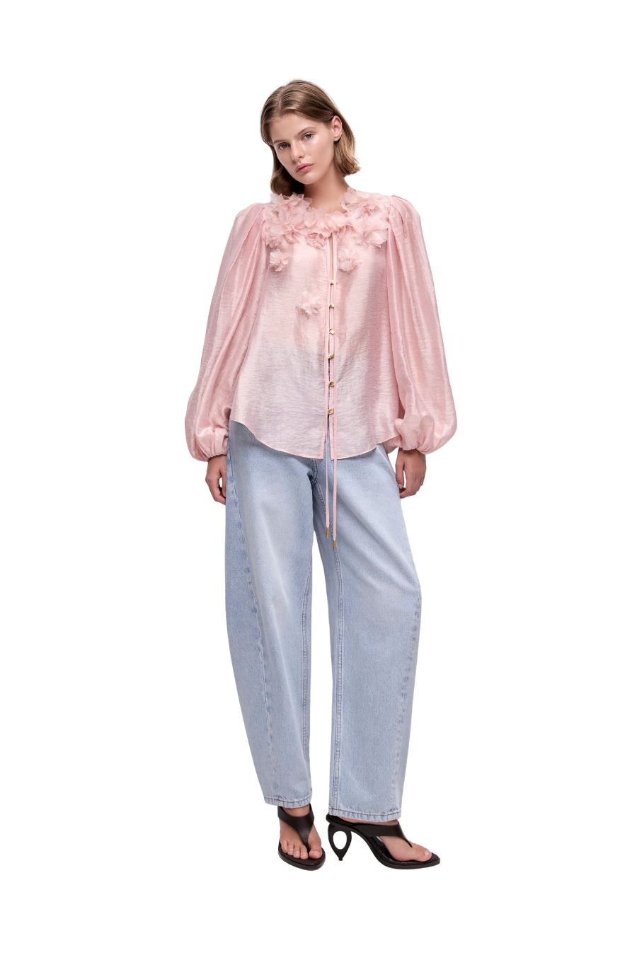 Demi Blouse in Tea Blossom
