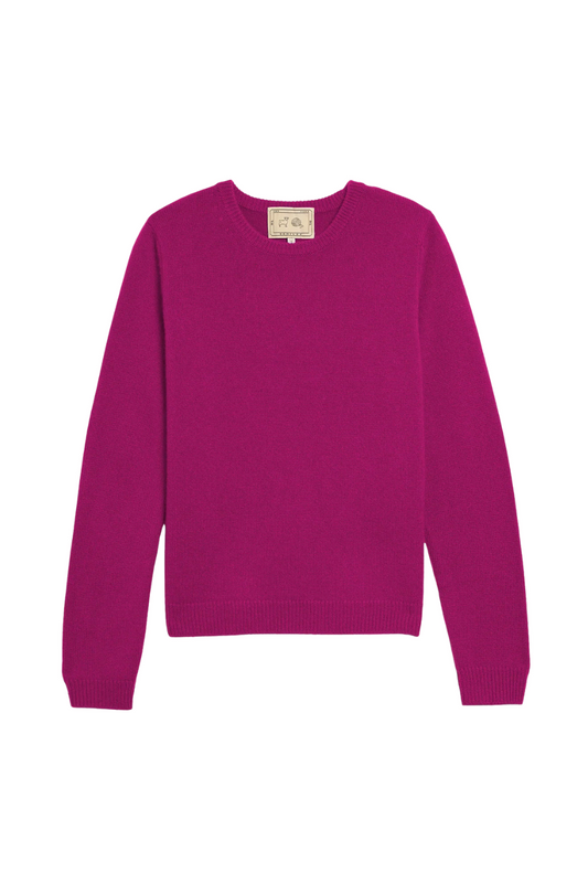 Lulu Cashmere Sweater in Radish