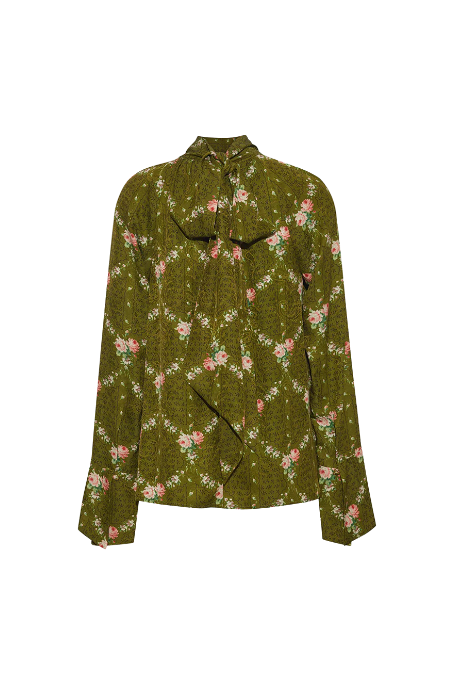 Sundance Top in Trellis Olive