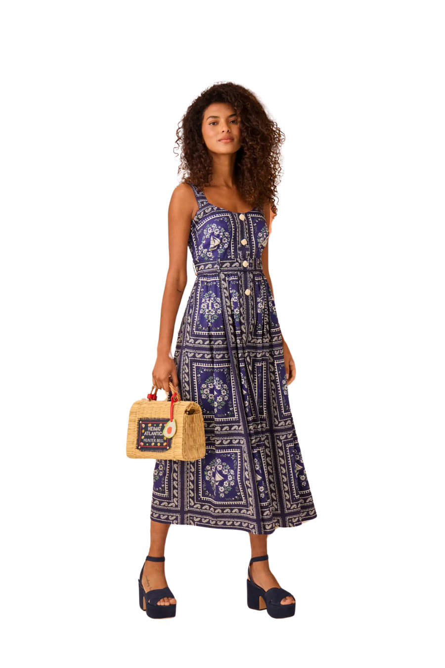 Cleo Dress in Bon Voyage