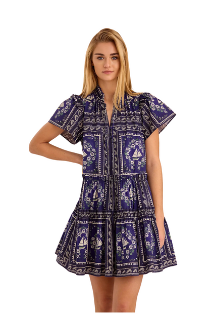 Merritt Dress in Bon Voyage