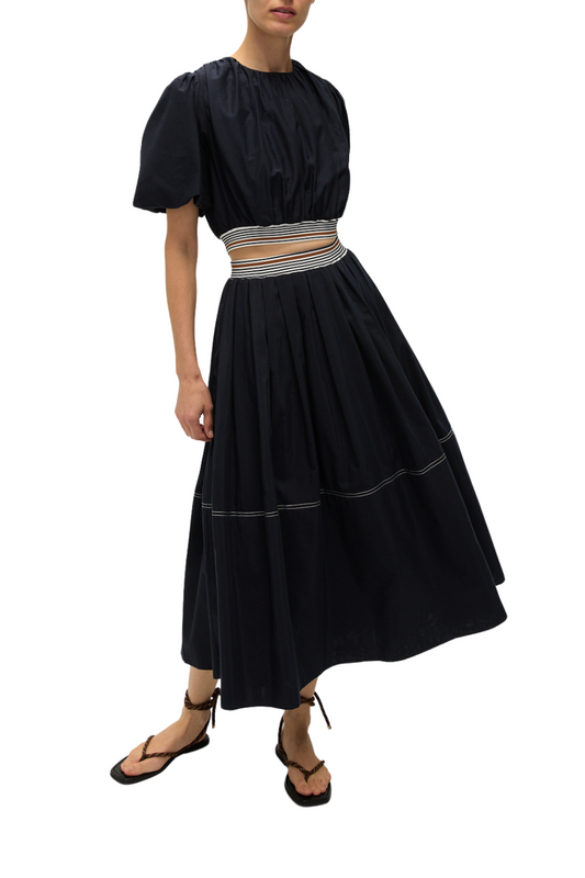 Gabriela Top in Navy Blue