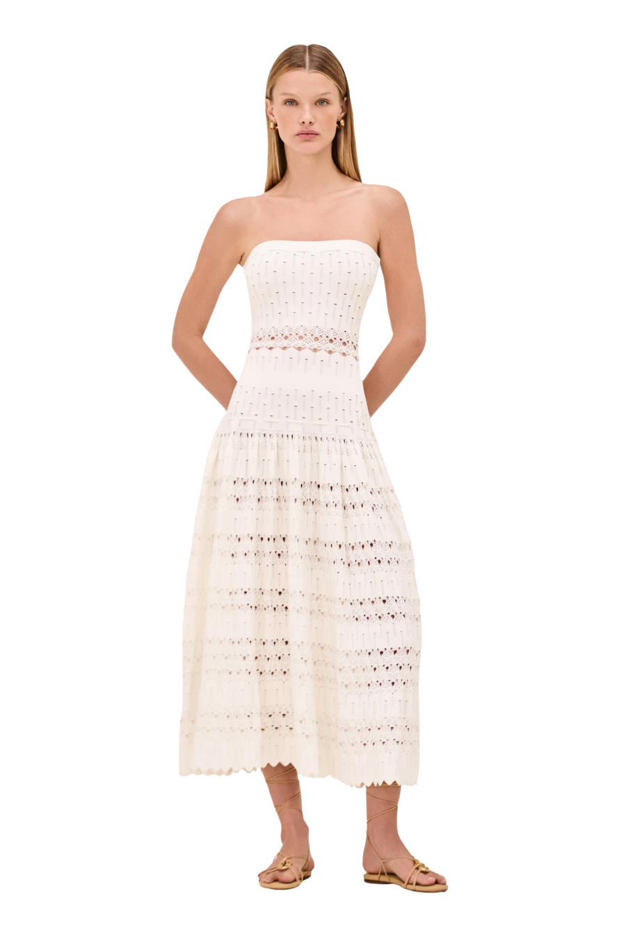 Payge Dress in White