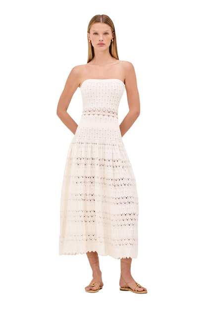 Payge Dress in White