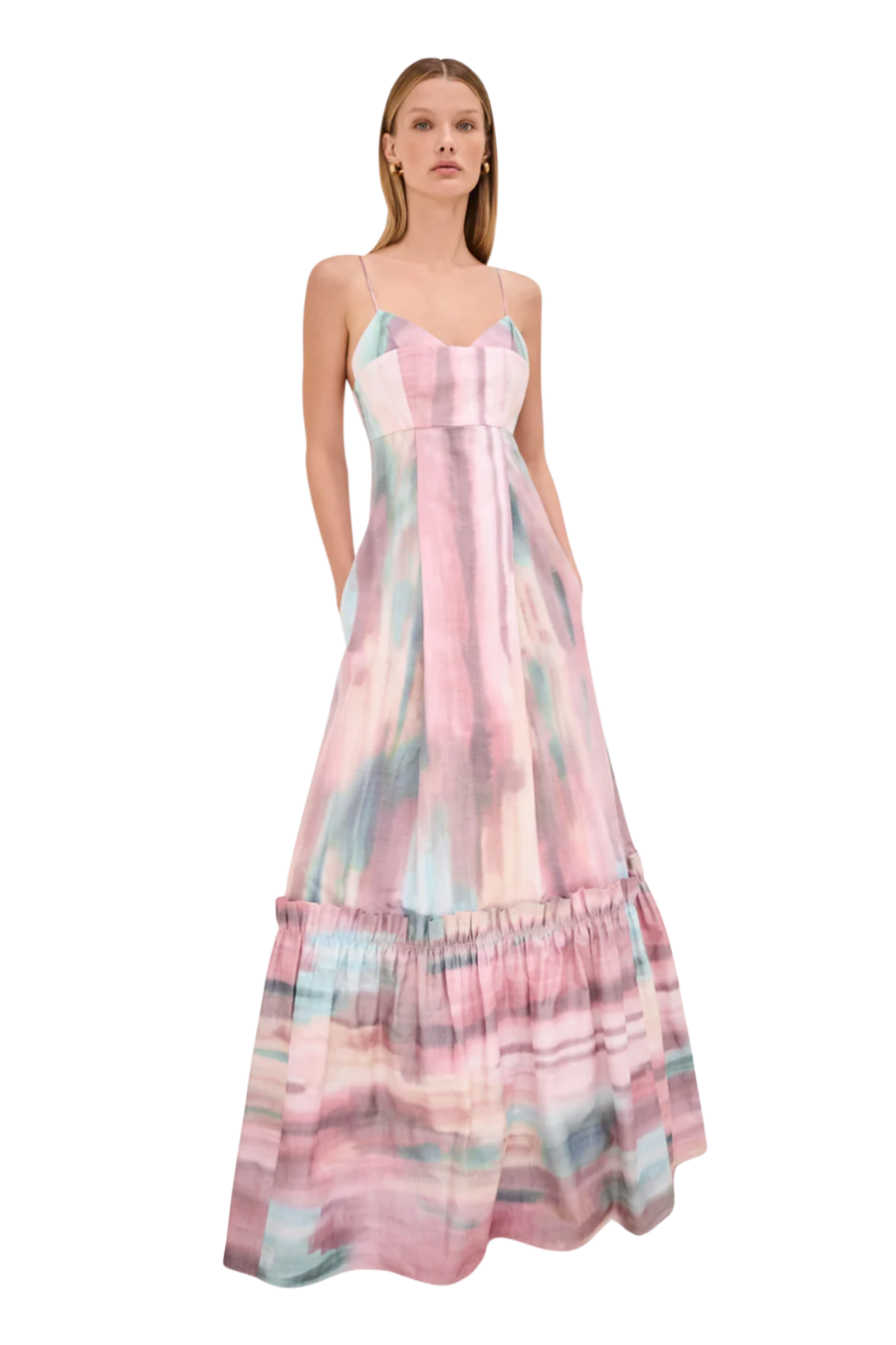 Danielle Dress in Aurora Pink