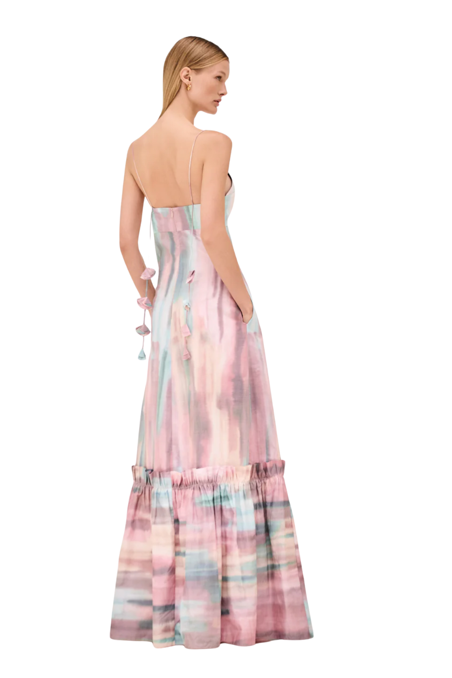 Danielle Dress in Aurora Pink