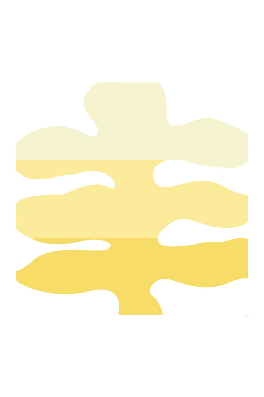 Banded Tulip in Yellow