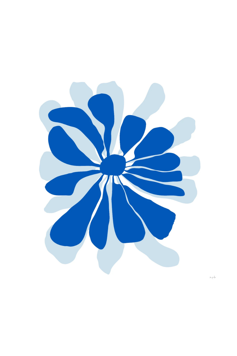 Katy's Vintage Hawaiian Dress in Blue