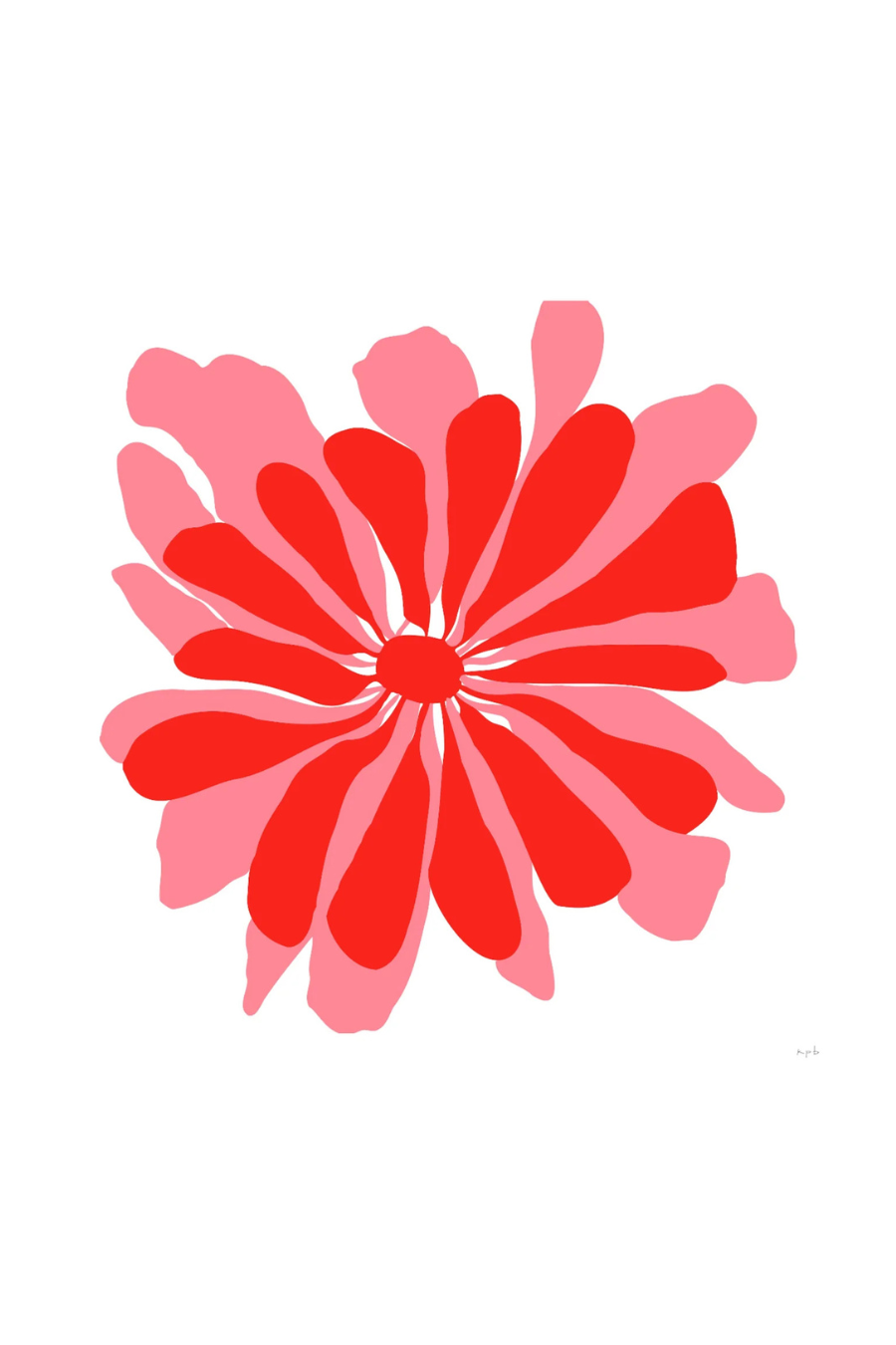 Katy's Vintage Hawaiian Dress in Red/Pink