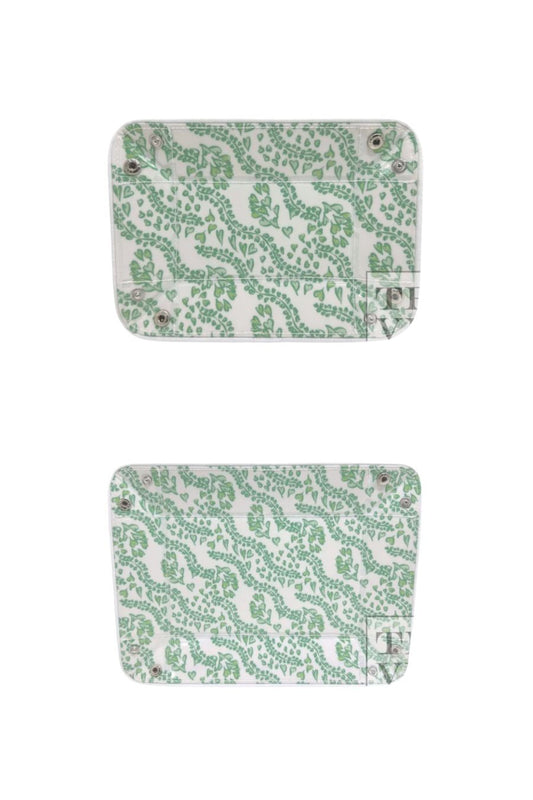 Luxe Gloss Tray Set in All Heart Kelly Green