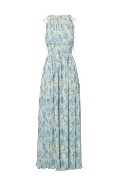 Yardley Pleated Maxi Dress