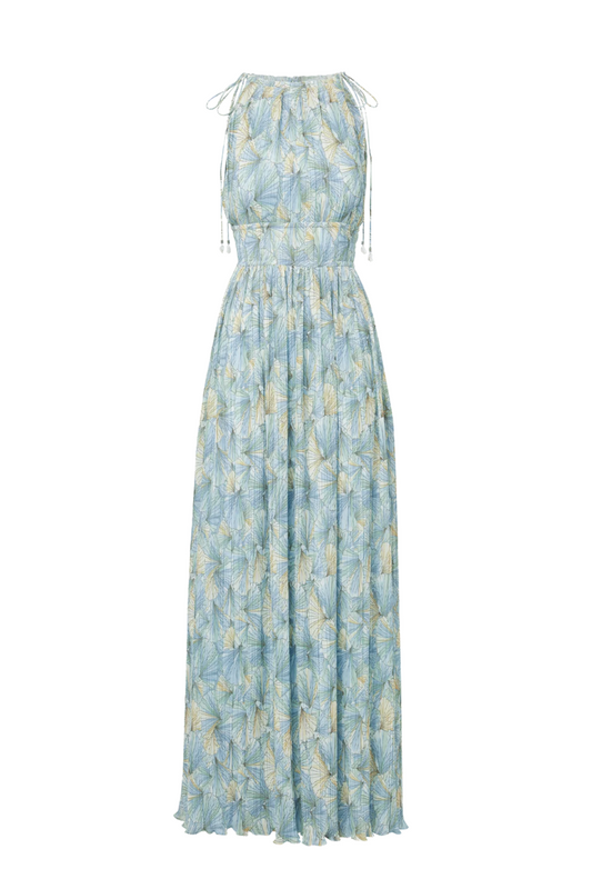 Yardley Pleated Maxi Dress