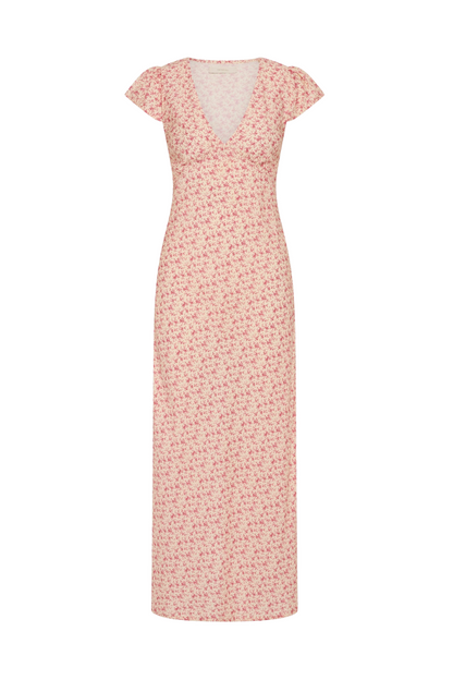 Esson Midi Dress Sakura Floral