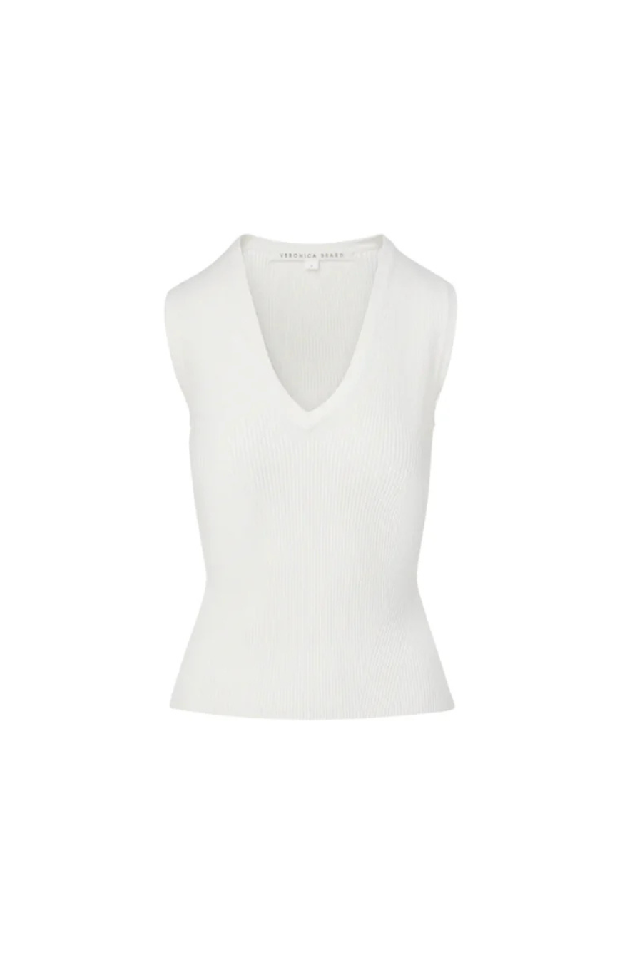 Sid Knit Tank Top in Off-White