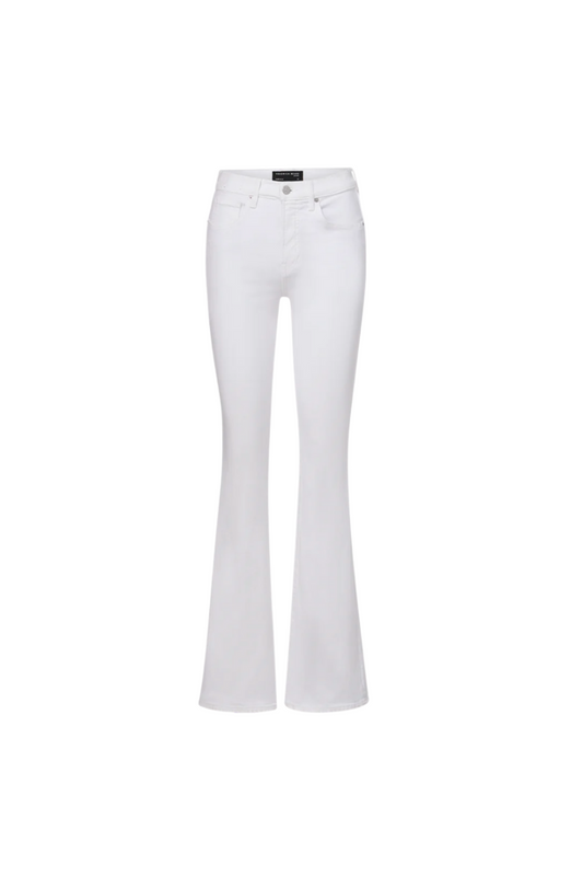 Beverly Skinny-Flare Jean in White
