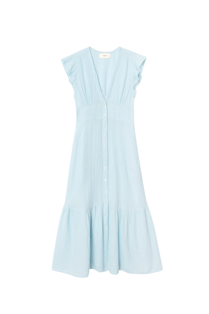 Davana Dress in Blue Mist