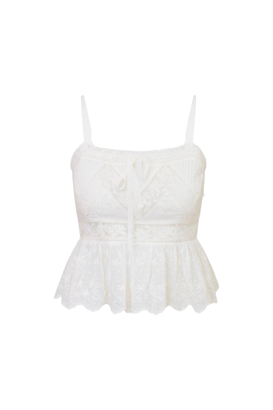 Rowina Top in Optic White