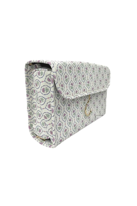 LUXE Hanging Toiletry with Navy Pinstripe Liner