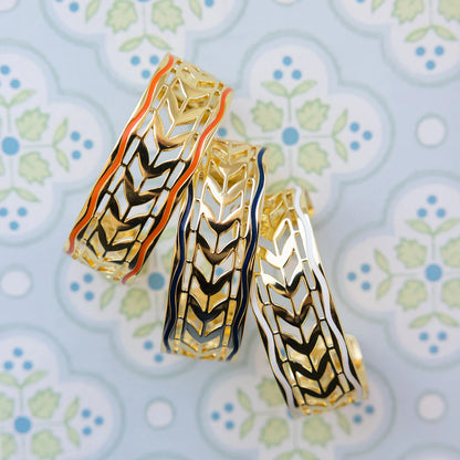 Skinny Cala Cuff in Navy