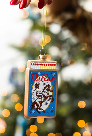 Matchbook Ornament Dallas