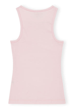 Light Pink Soft Cotton Rib Tank Top