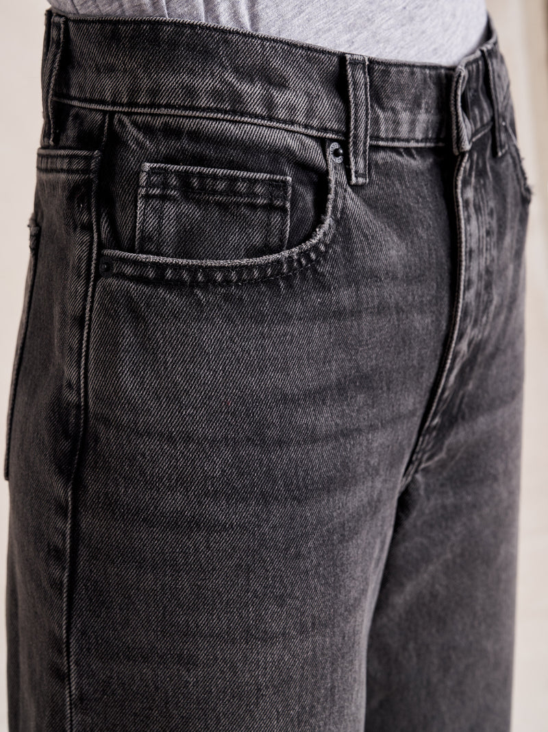 Isadora High-Rise Wide-Leg Jean in Fred