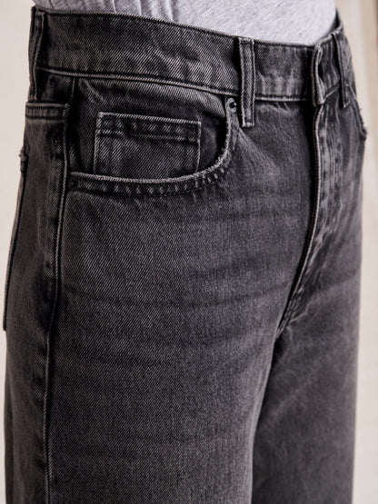 Isadora High-Rise Wide-Leg Jean in Fred