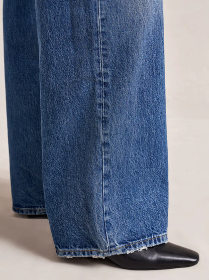 Isadora High-Rise Wide-Leg Jean in Rob