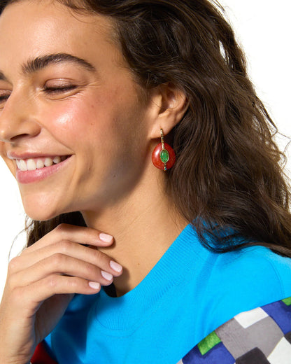 The Stone Pebble Earrings