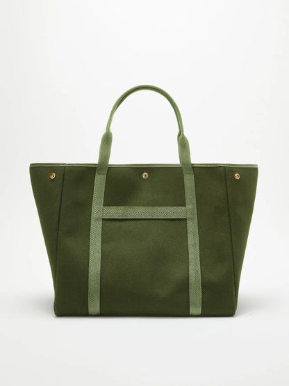 Traversée Whip Olive Flannel (S, M, or L)