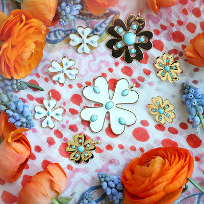 Talitha Stud in Turquoise