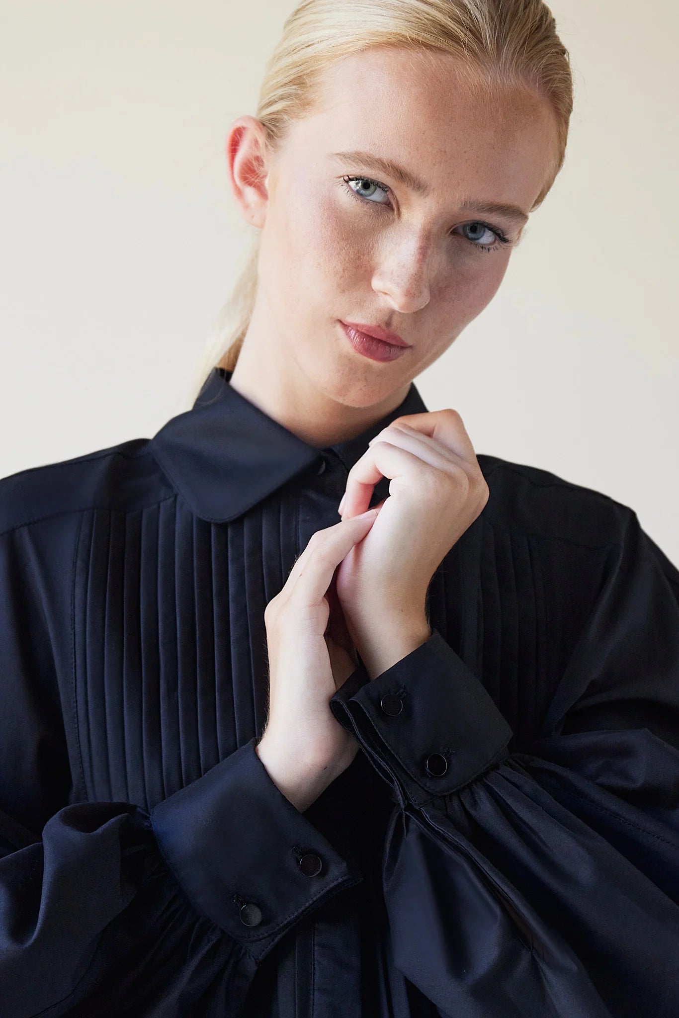 Gatsby Shirt in Black