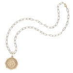 Forever Sunchaser Pendant Coin Necklace
