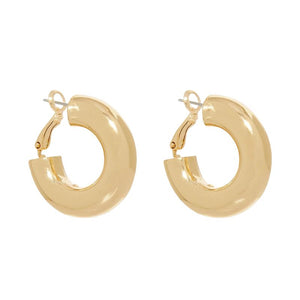 Emma Gold Hoop Earrings