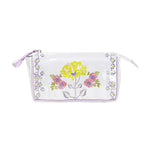 Peony Small Makeup Bag in Lavendar