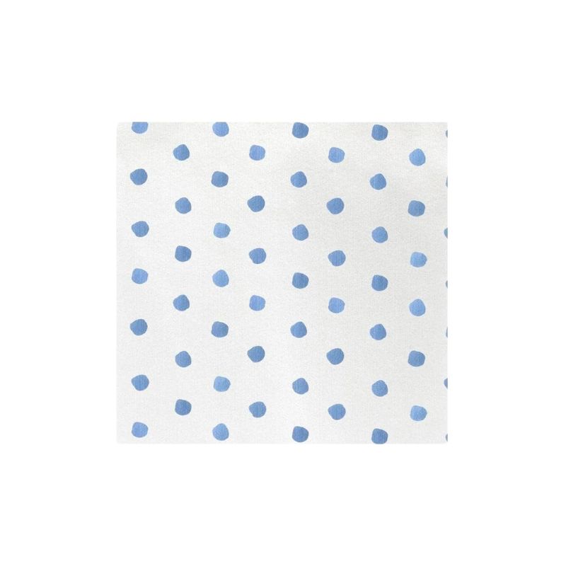 Papersoft Dot Cocktail Napkins in Light Blue