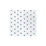 Papersoft Dot Cocktail Napkins in Light Blue