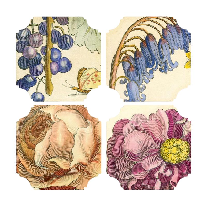 Hollar Floral Coaster | Set of 4