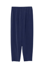 Navy Mercer Silk Pant