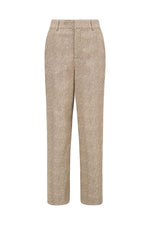 Prince Herringbone Pant in Mocha