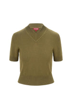 Sullivan Top in Sergeant Green