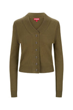 Baxter Cardigan in Sergeant Green