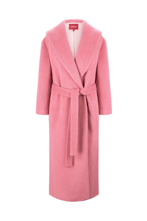 Dakota Coat in Damask Pink