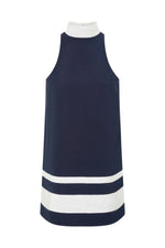 Finn Dress in Navy/Ivory