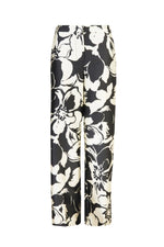 Kenia Pant in Black/Cream