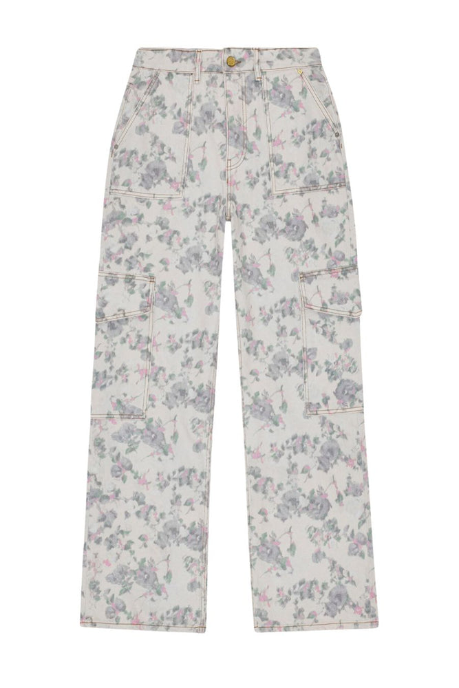 Floral Printed Angi Jeans