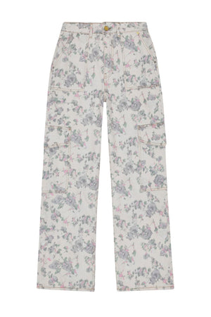 Floral Printed Angi Jeans